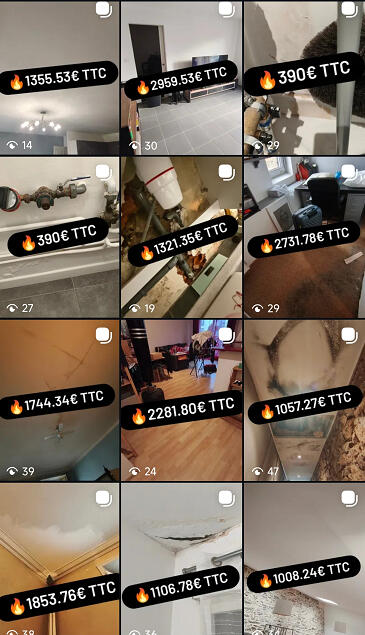 Exemple sinistre habitat